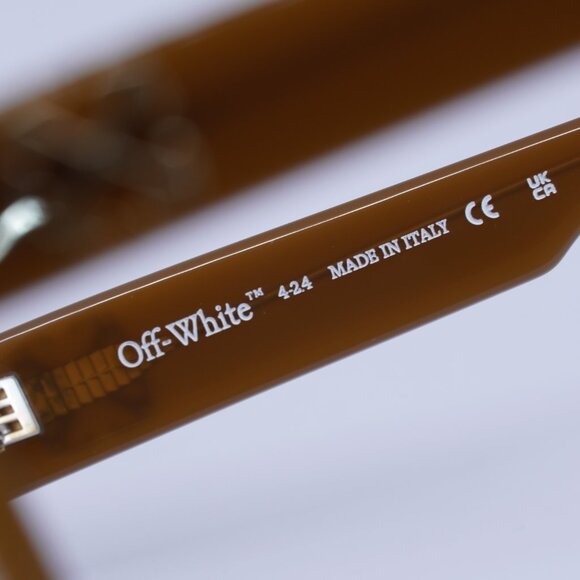Off-White OERJ059 STYLE 59 7400 Eyeglasses Mud Square 52mm Frame - Picture 8 of 10